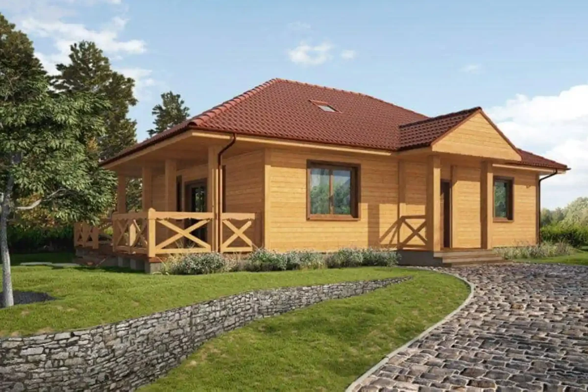 2-DOM-DREWNIANY-Z-TARASEM-CAS-94-„RUDNIK_